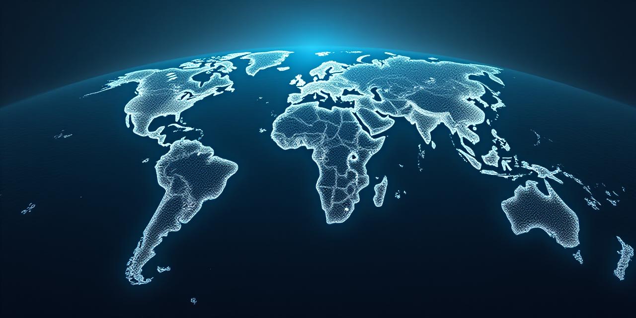 Global maritime trade routes background